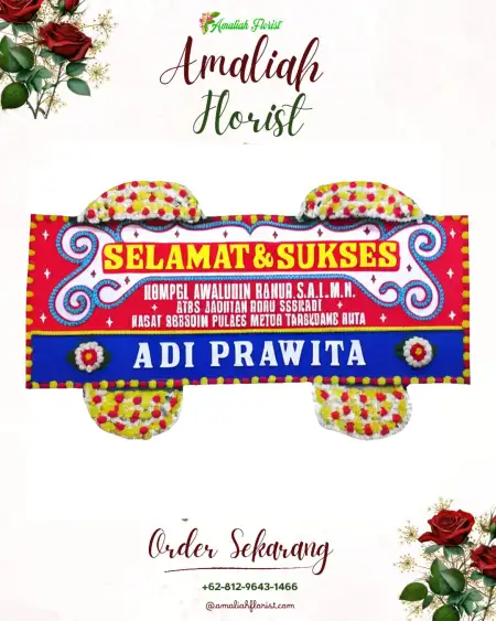 Papan Bunga Ucapan Selamat Kaisenar
